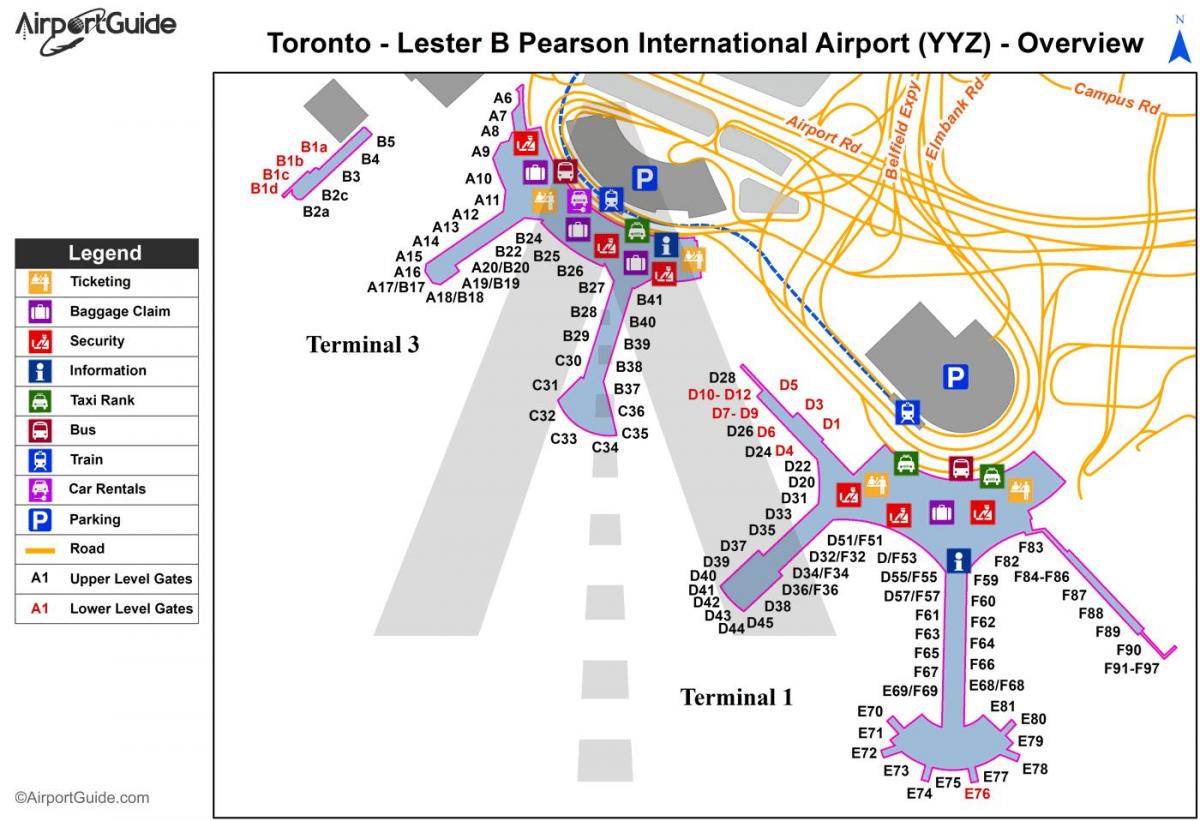 Toronto mapie