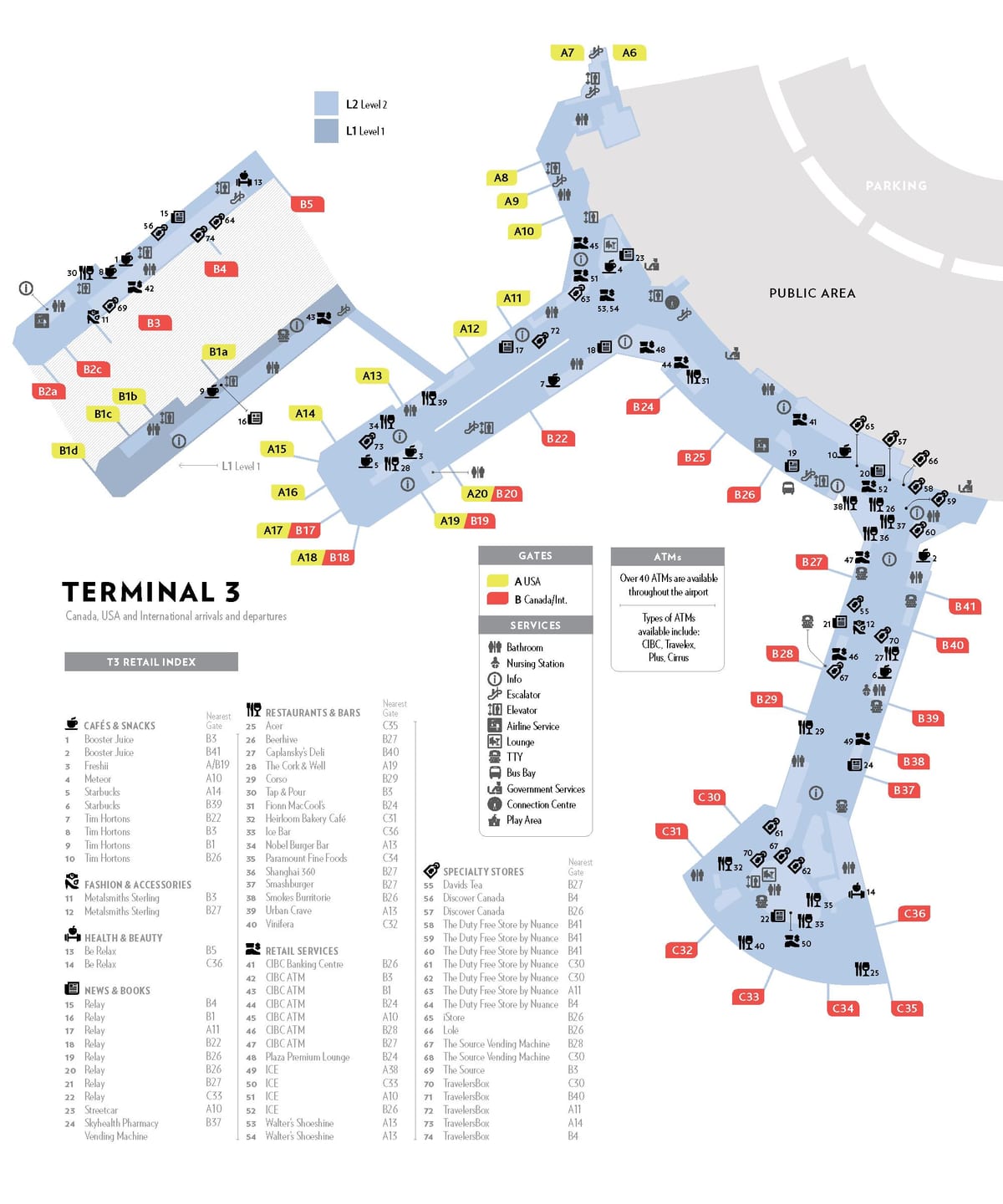 mapa ууг terminal 3 na mapie