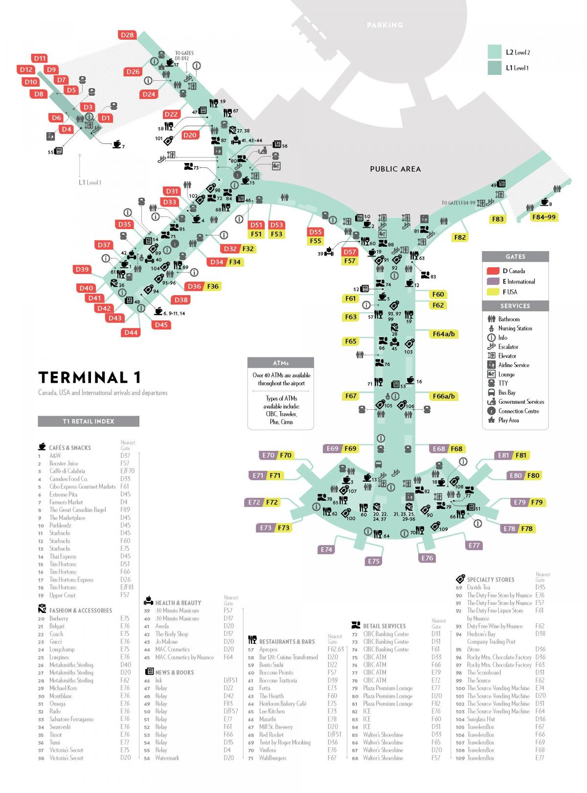 Pearson terminal 1 mapa