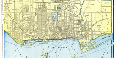 Stara mapa Toronto